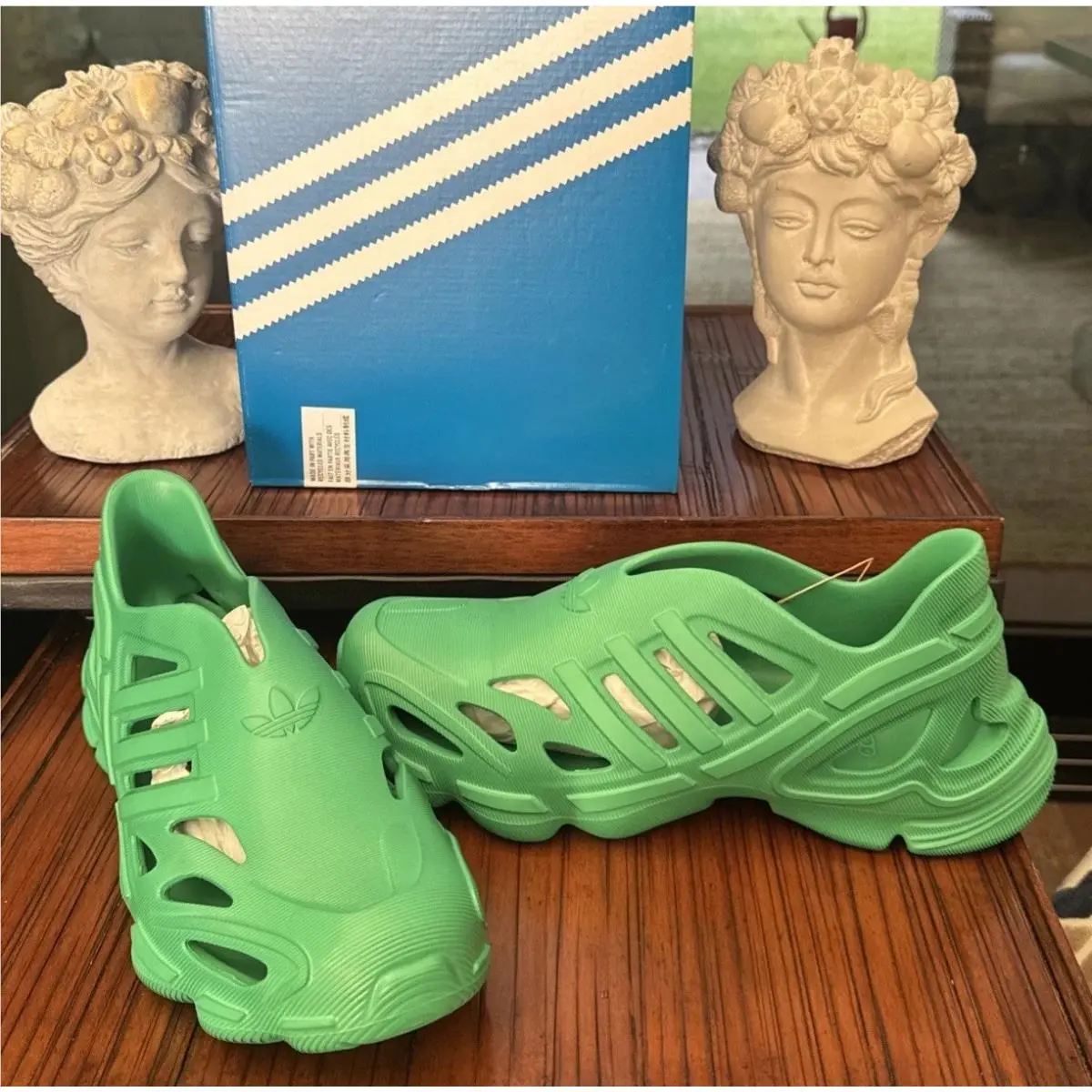 Adidas shoes - adidas X PLRBOOST - PLRBOOST - SEMI COURT GREEN (UPC: 0196473876522) 11