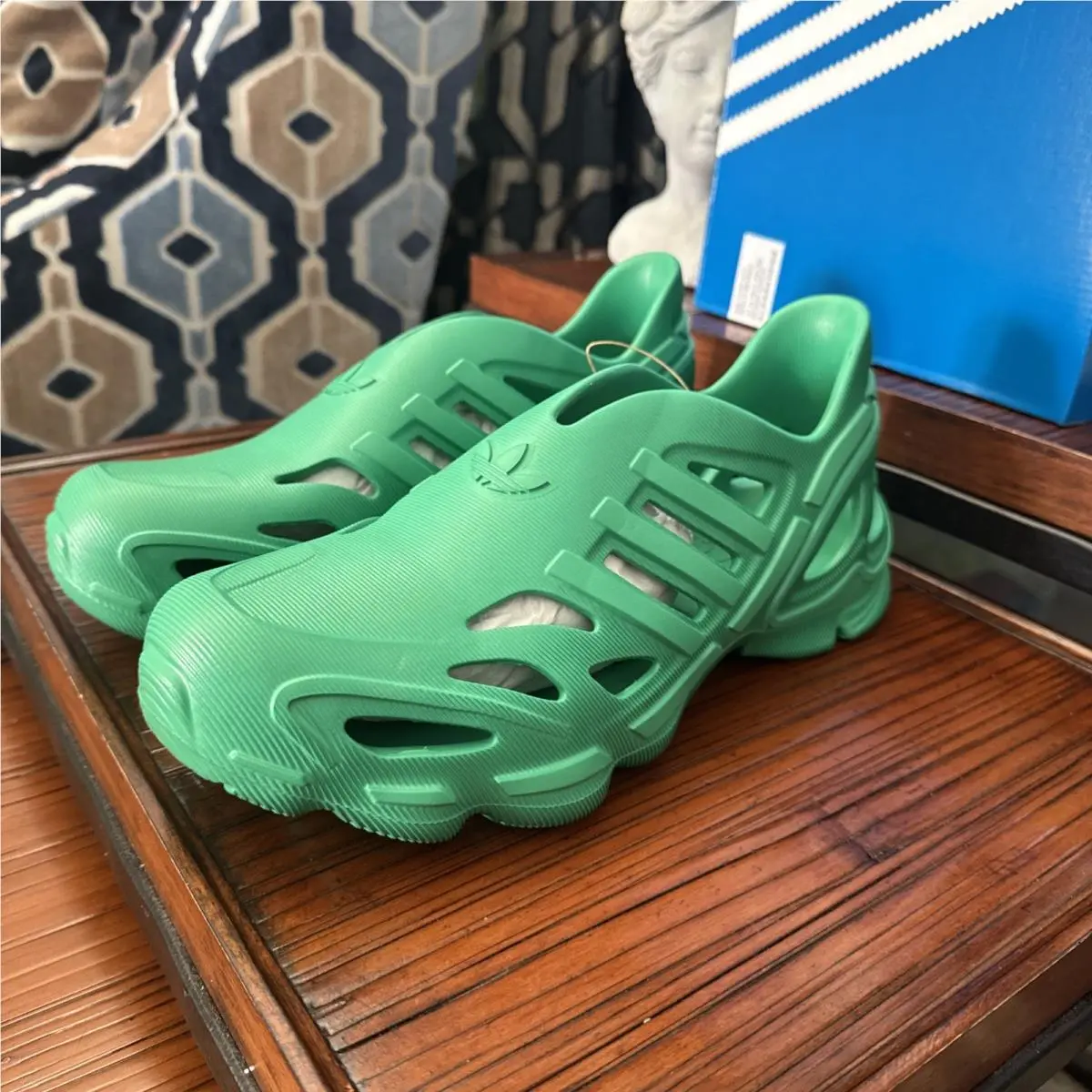 Adidas shoes - adidas X PLRBOOST - PLRBOOST - SEMI COURT GREEN (UPC: 0196473876522) 1