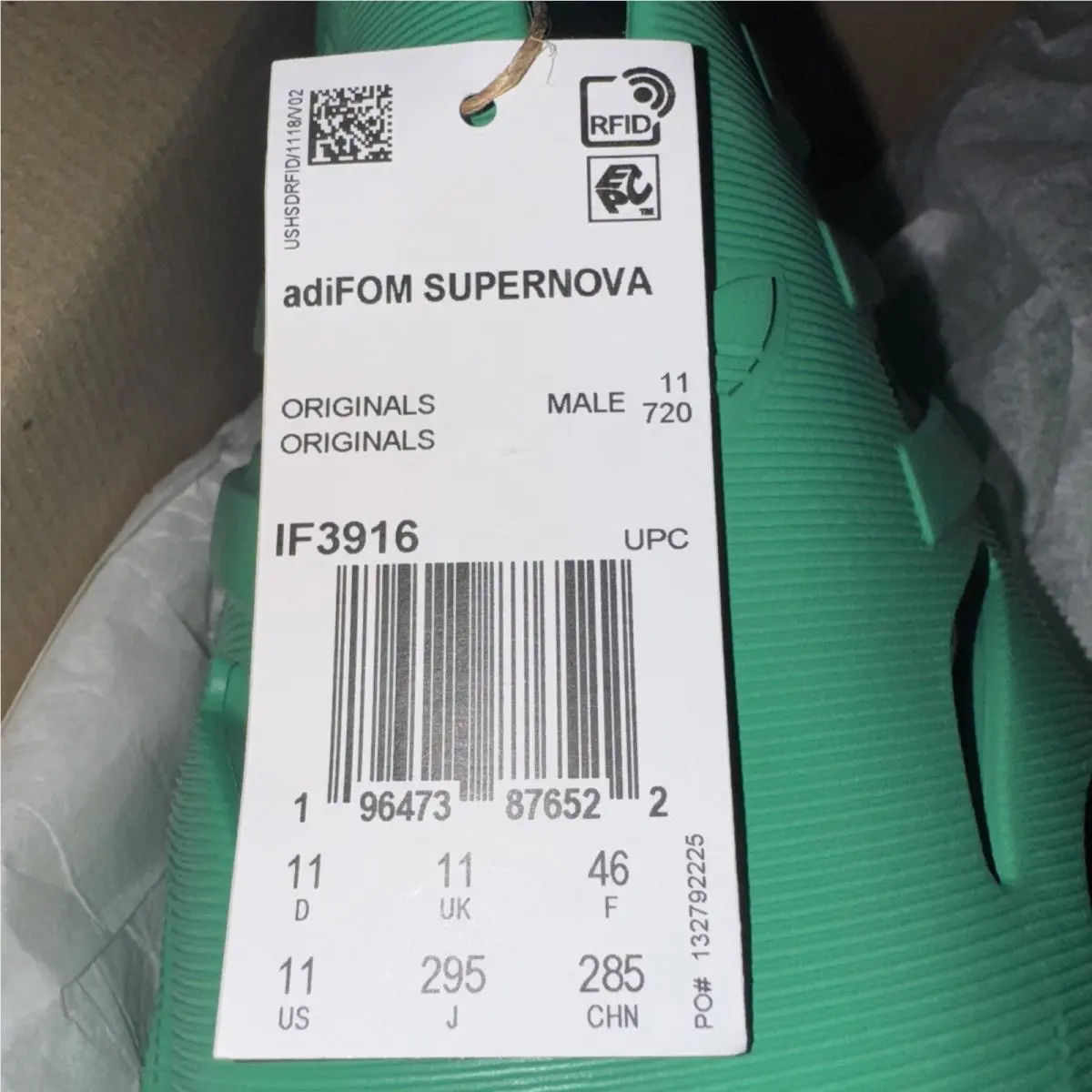 Adidas shoes - adidas X PLRBOOST - PLRBOOST - SEMI COURT GREEN (UPC: 0196473876522) 6