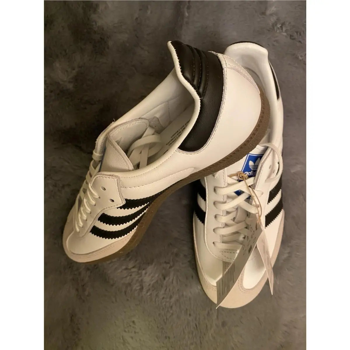 Adidas Size 6.5 Samba Ogj White