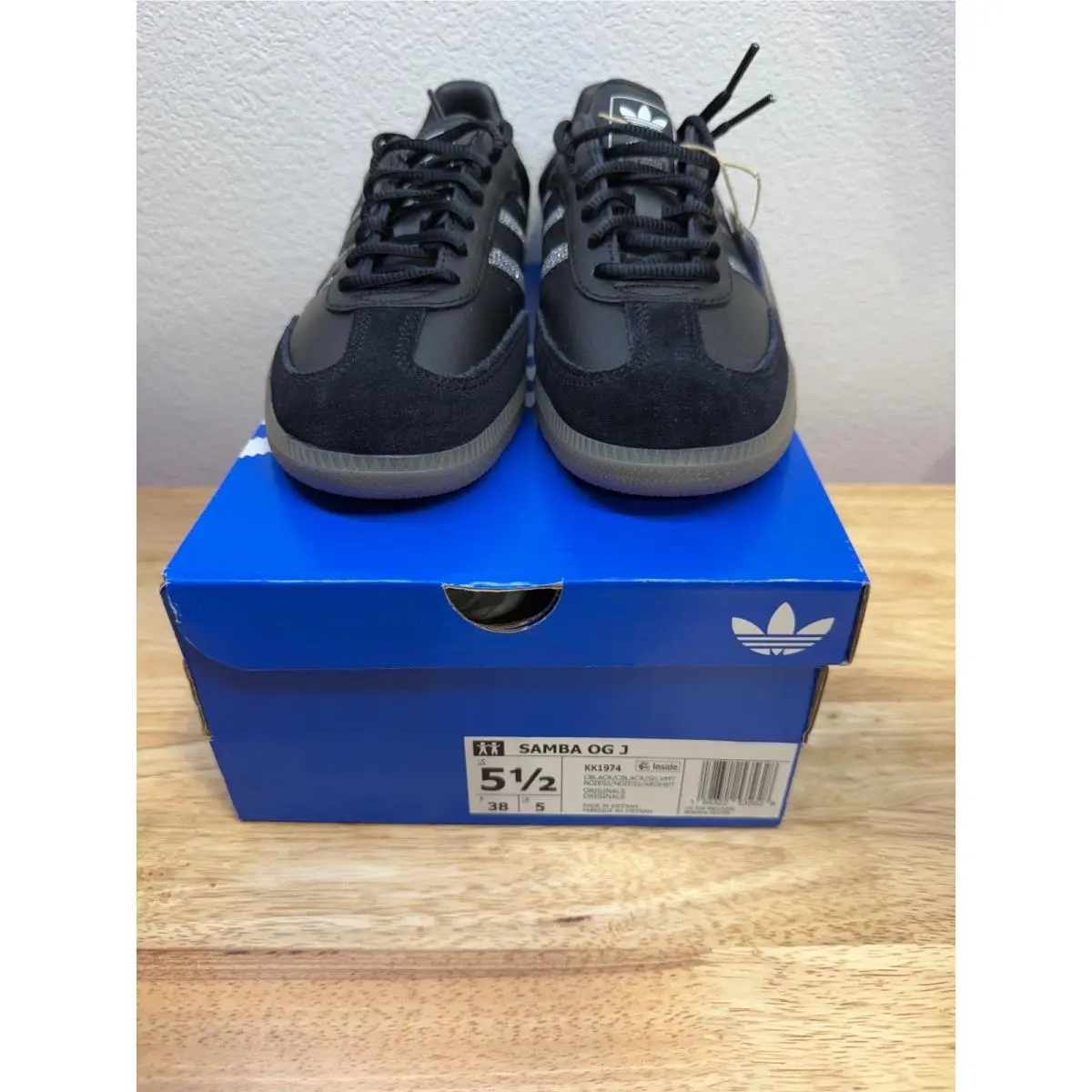Adidas shoes - Samba OG J - Samba - Black 1