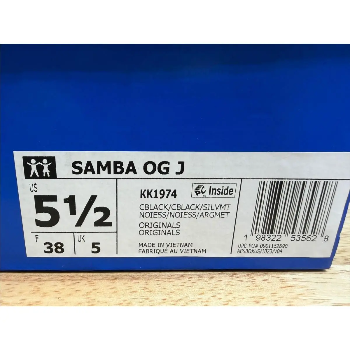 Adidas shoes - Samba OG J - Samba - Black 8