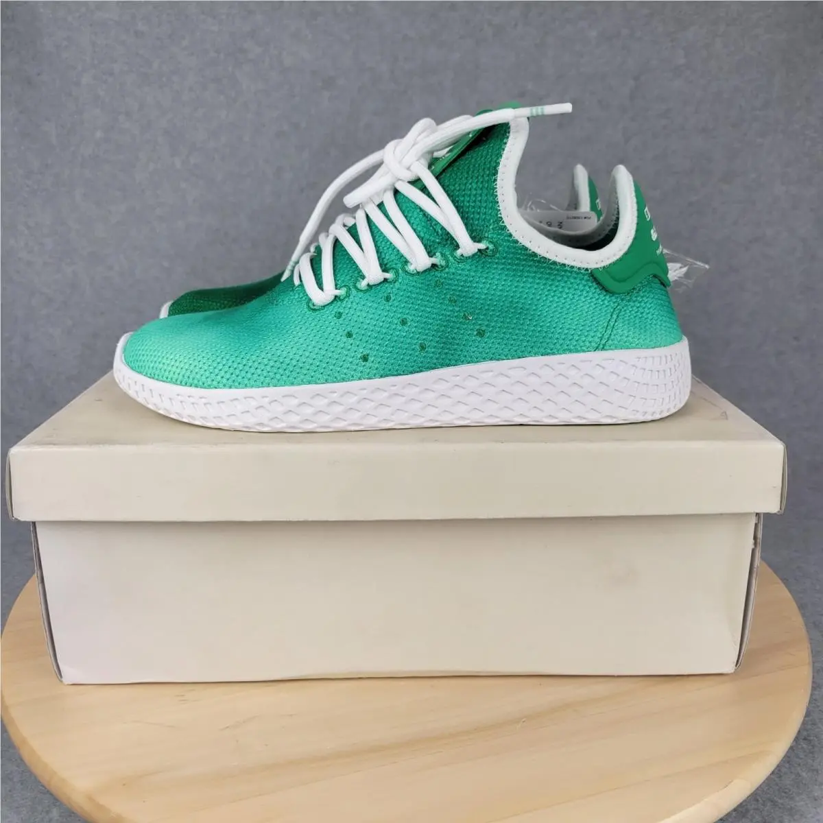 Adidas PW HU Holi Tennis Hu Pharrell Williams Mens 4 Green DA9619 Sneakers