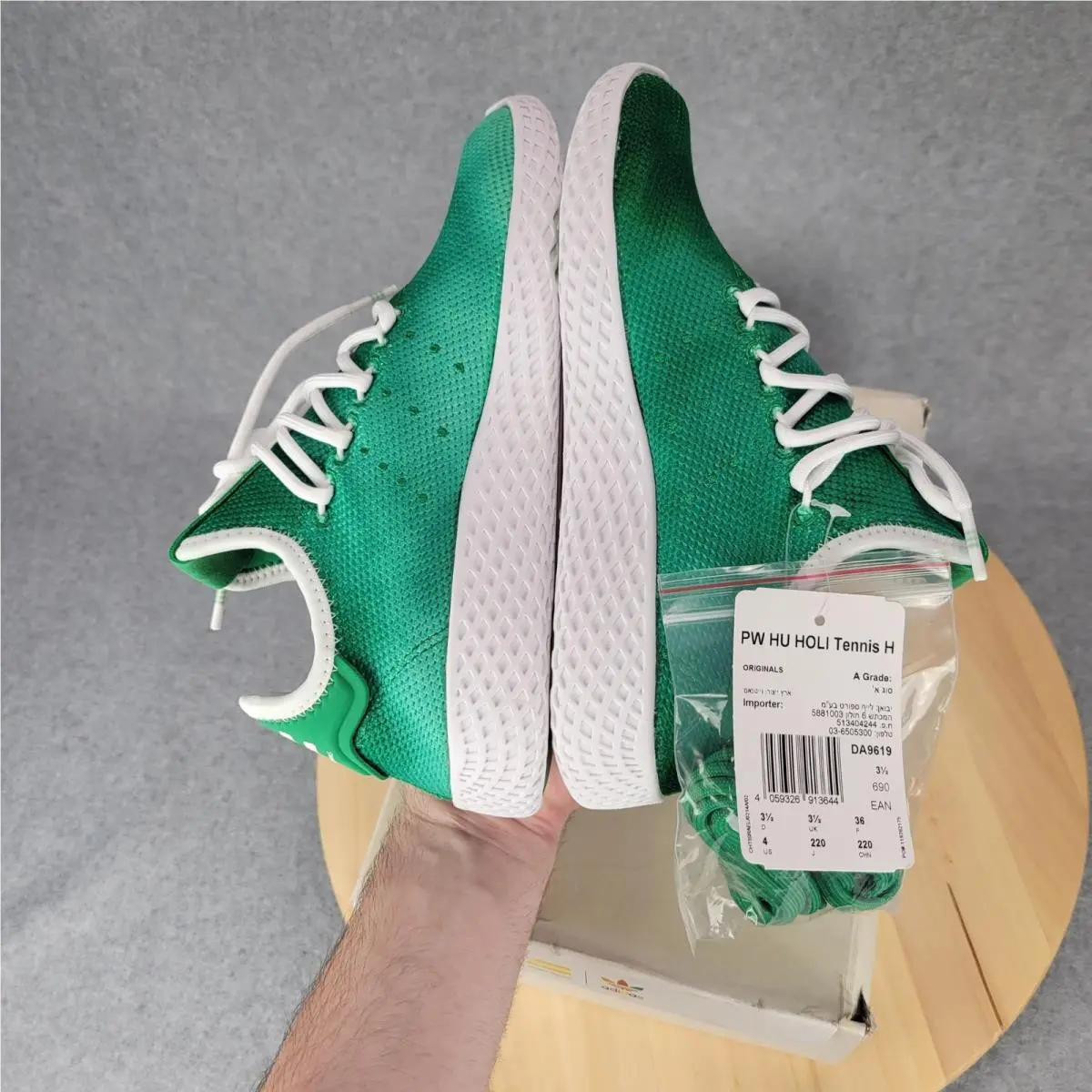 Adidas shoes - adidas PW HU HOLI Tennis Hu - Green 5