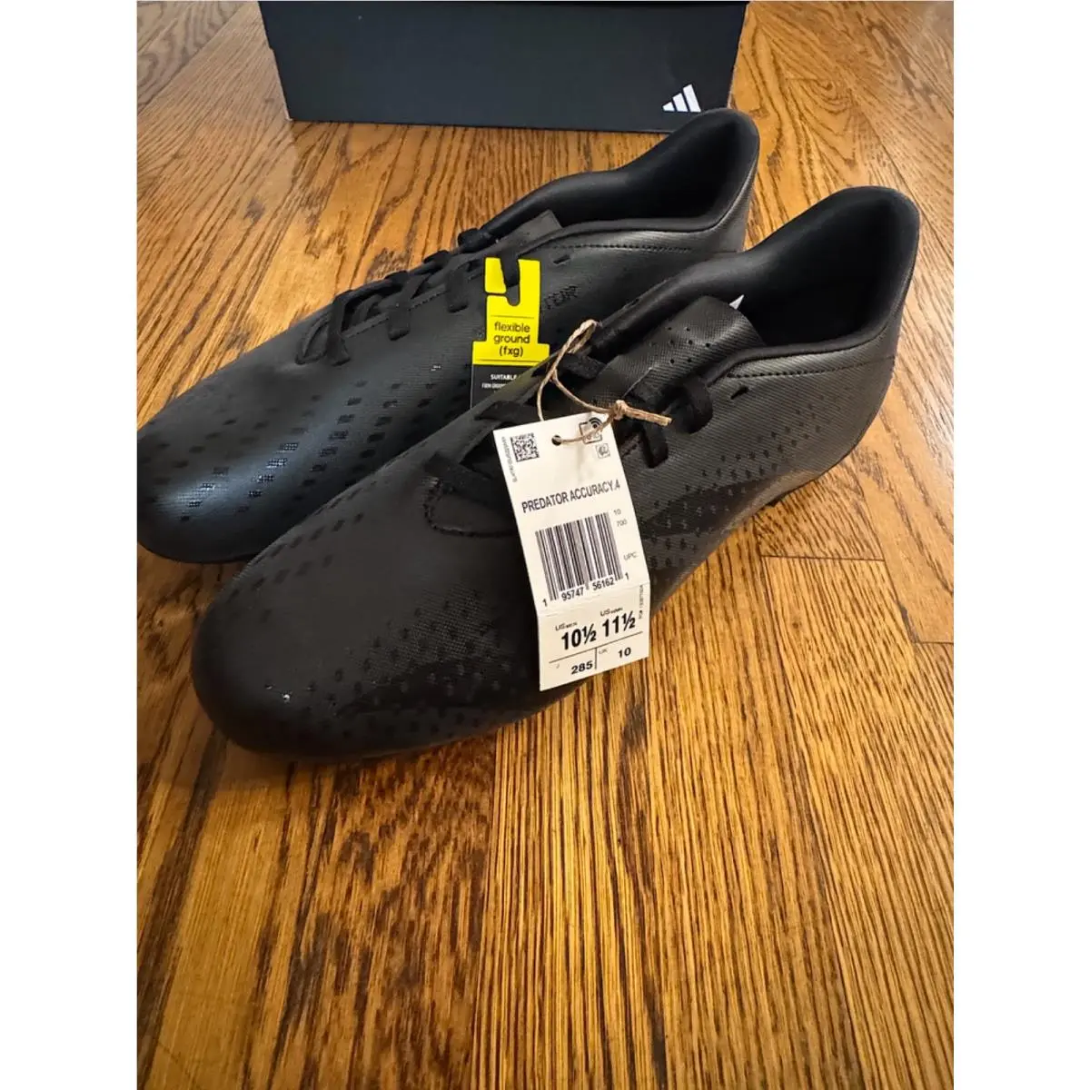 Adidas shoes - Adidas Predator Accuracy.4 FxG M shoes - GW4605 - Black 4