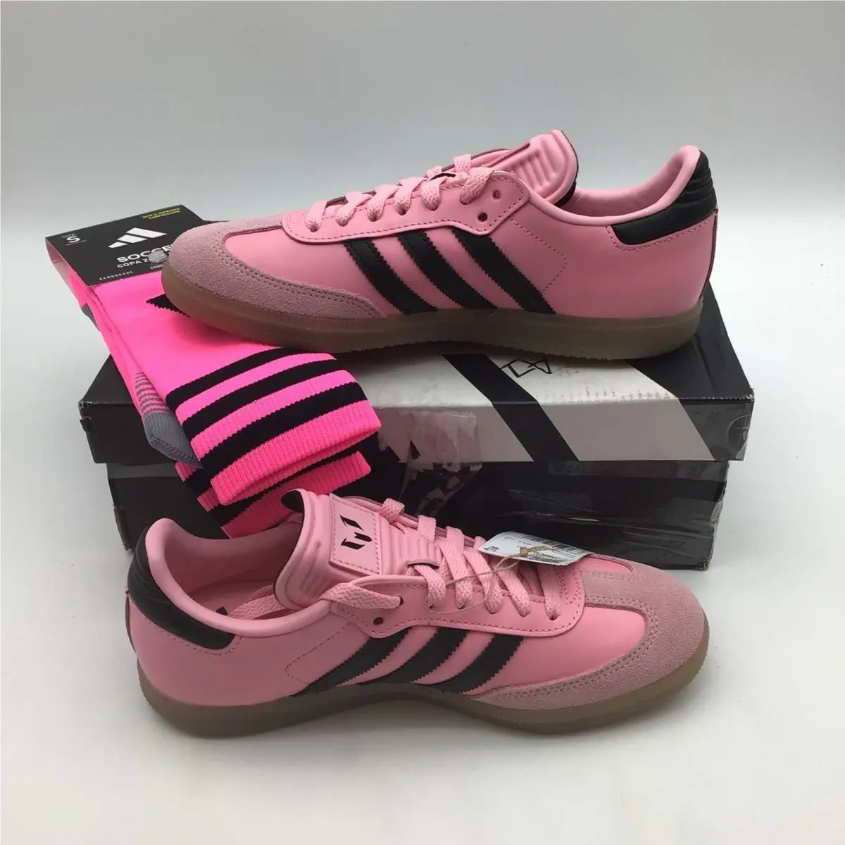 Adidas shoes - Samba Messi - Samba Messi - Pink 0