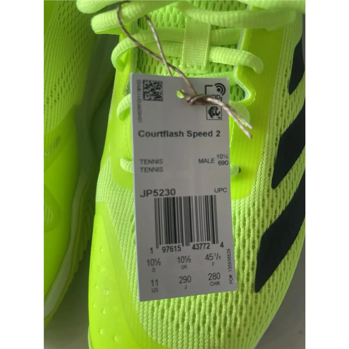 Adidas shoes - adidas Courtflash Speed - Courtflash Speed - JP5230 - Yellow 9