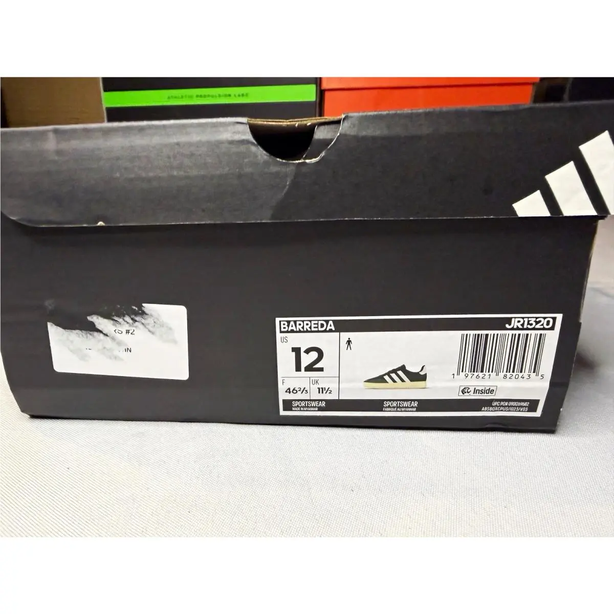 Adidas shoes - adidas Barreda - Barreda - JR1320 - Green, White 0