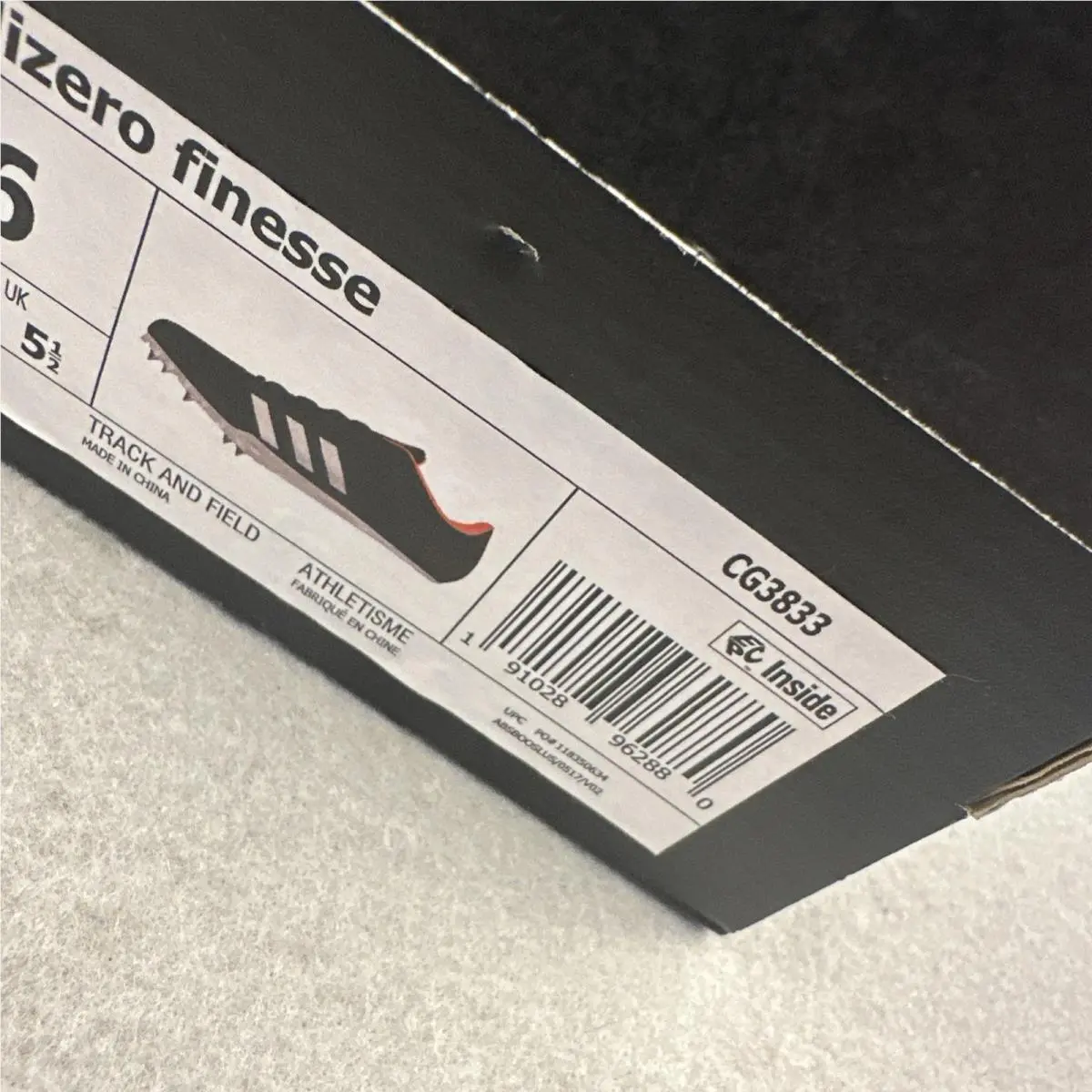 Adidas shoes - adidas Adizero - Adizero - GG3833 - Black 9