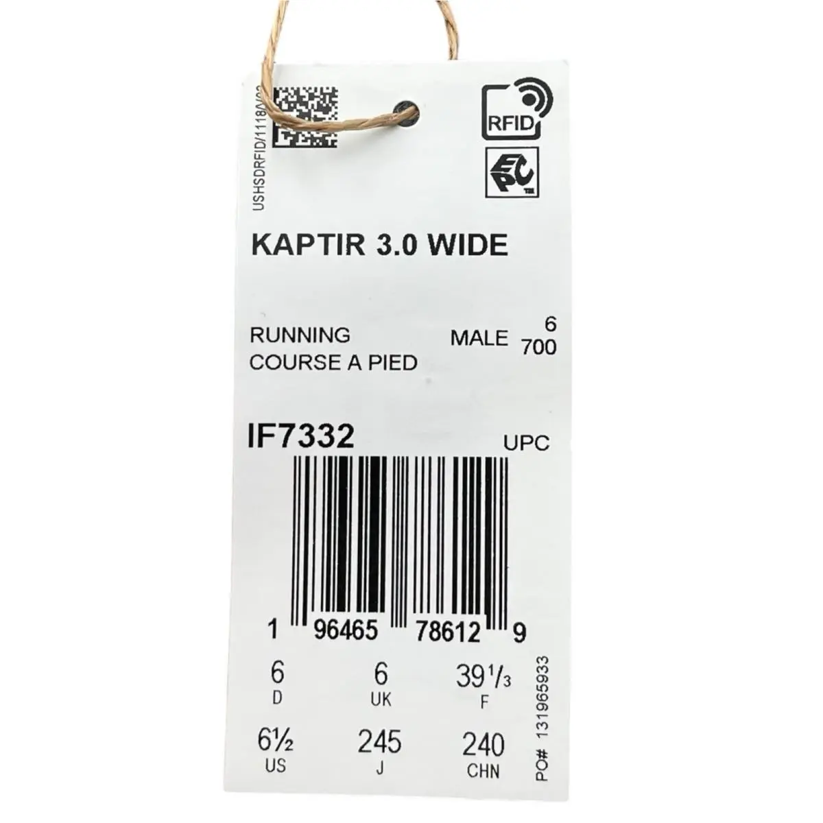 Adidas shoes - adidas Kaptir - Kaptir - IF7332 - Gray (UPC: 196465786129) 11
