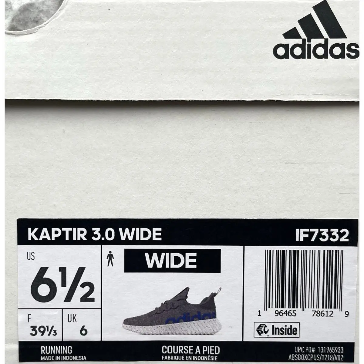 Adidas shoes - adidas Kaptir - Kaptir - IF7332 - Gray (UPC: 196465786129) 10