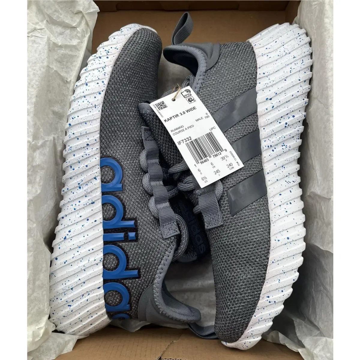 Adidas shoes - adidas Kaptir - Kaptir - IF7332 - Gray (UPC: 196465786129) 2