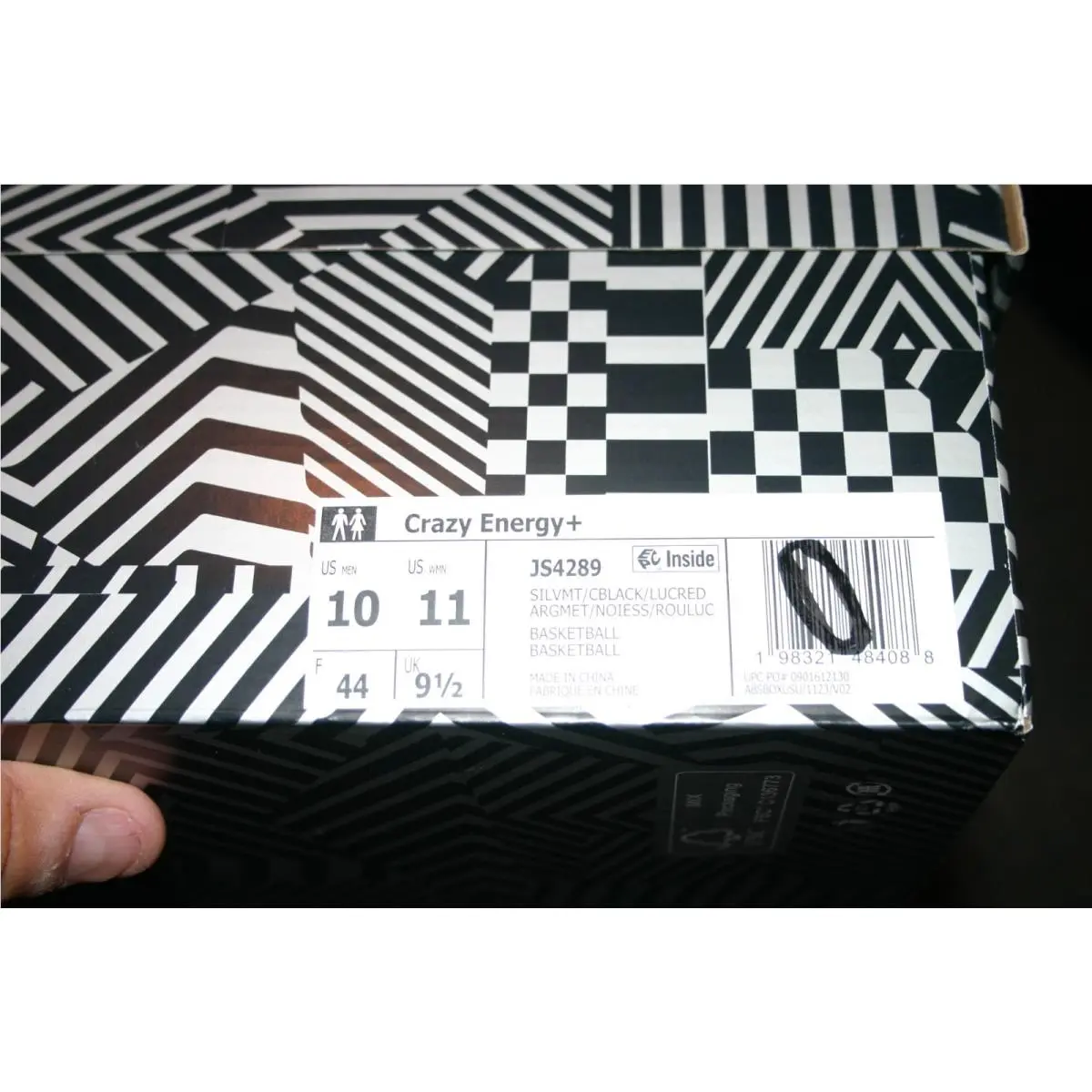 Adidas shoes - adidas Crazy - Crazy - 4289 - Black 0