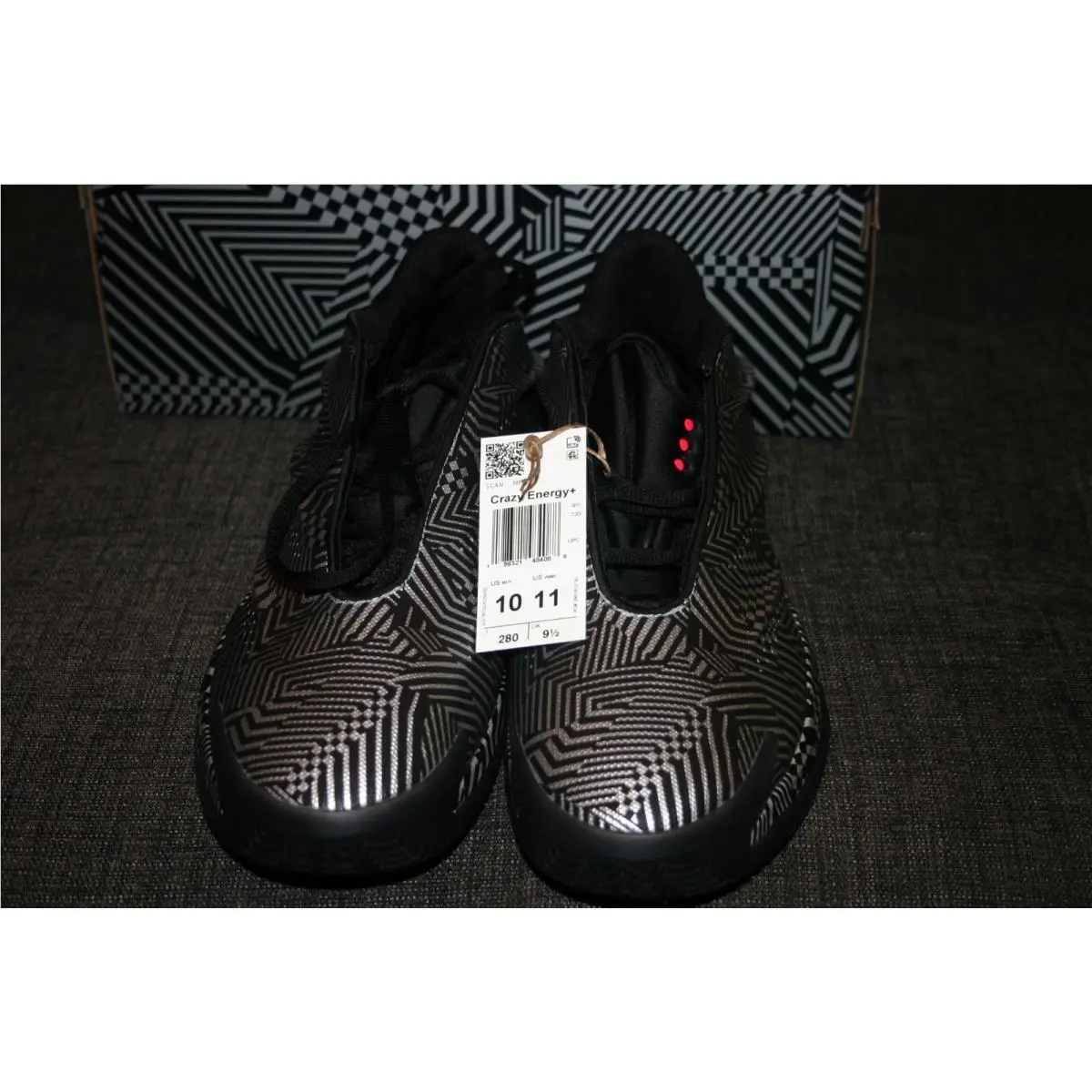 Adidas shoes - adidas Crazy - Crazy - 4289 - Black 2