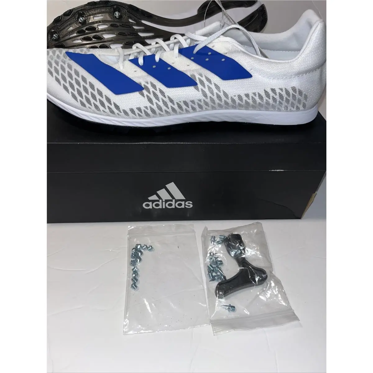 Adidas shoes - adidas Adizero - Adizero - EG8456 - White (UPC: 0191532518139) 0