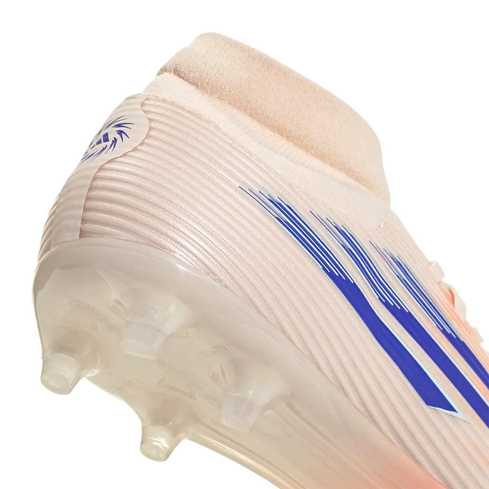 Adidas shoes - adidas F50 Sparkfusion League Firm GroundArtificial Grass Soccer - JI0011 - Blue, Orange (UPC: 197620731343) 4