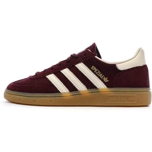 Adidas Handball Spezial Women’s Sneakers Size 8.5 Maroon Cream White Gum Sole