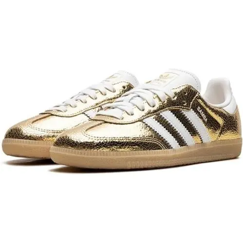 Adidas shoes - Cracked Metallic Gold 1