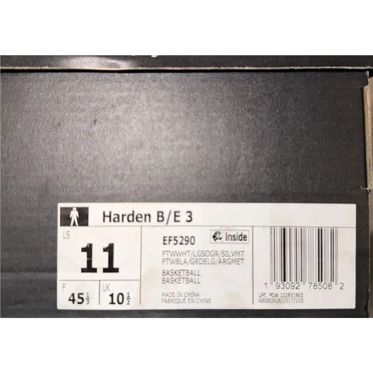 Adidas shoes - adidas Harden B/E - Harden - EF5290 - White, Manufacturer: White (UPC: 193150127113) 1