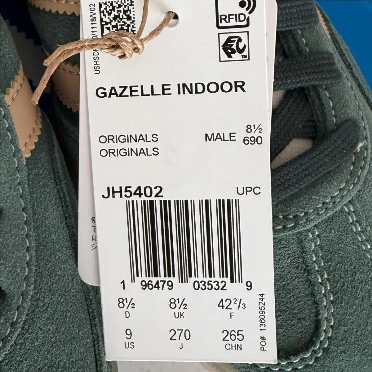 Adidas shoes - adidas Gazelle Indoor - Gazelle Indoor - Green 2