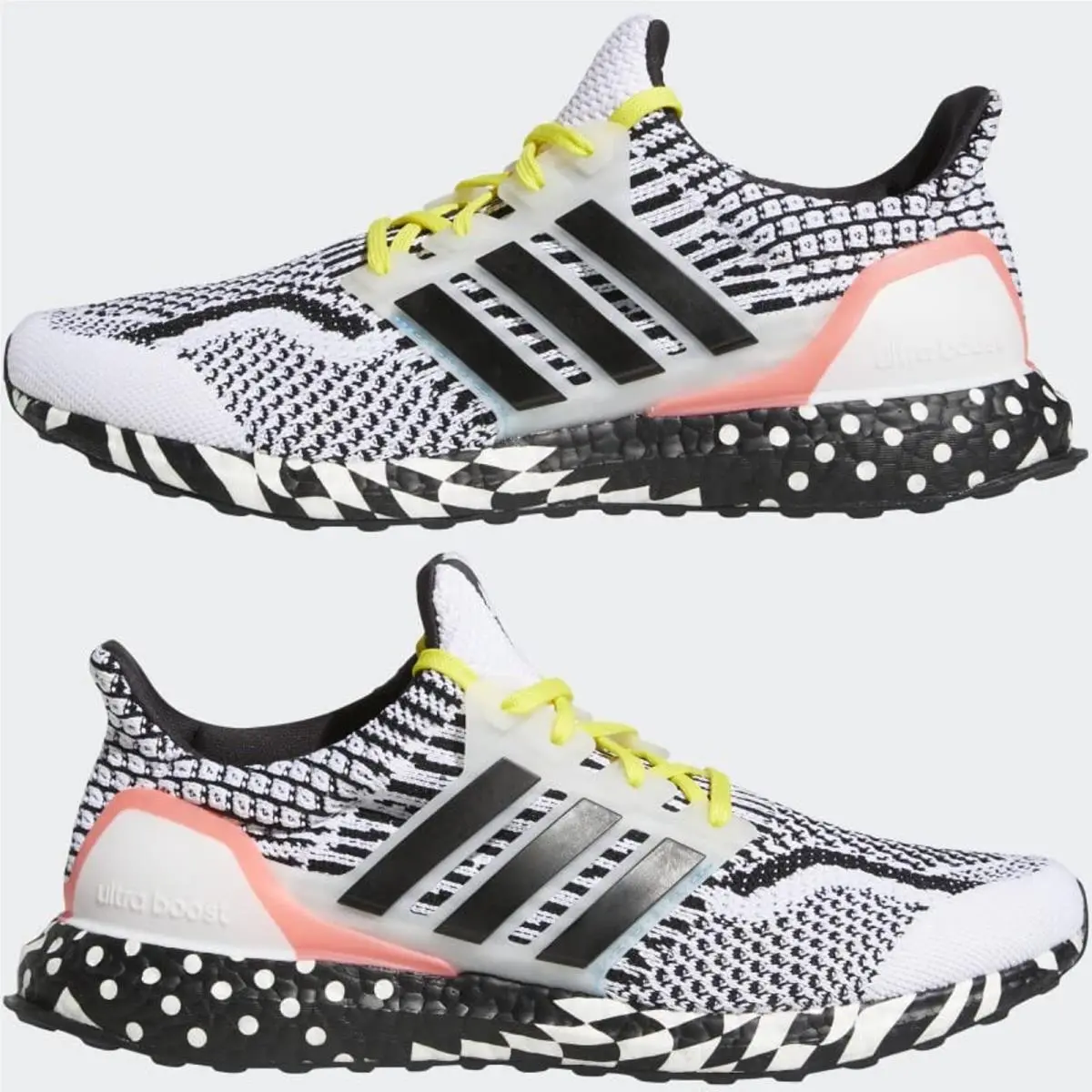 Adidas Mens Ultraboost 5.0 Dna `black White` GY0326 Oreo Colorway 8 US