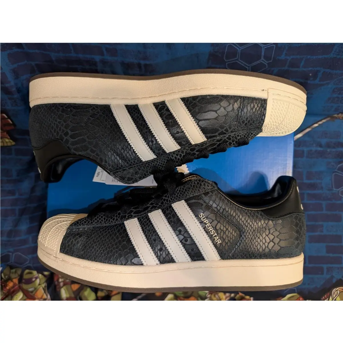 Adidas Superstar II KH8972 Mens Sz 11 Black