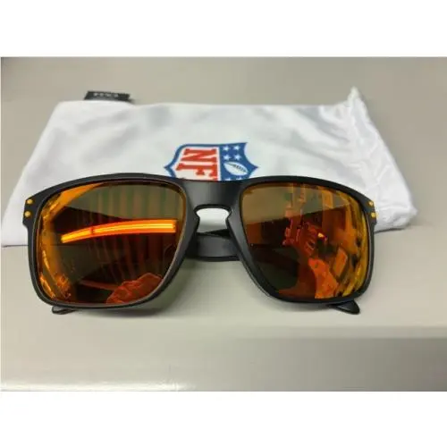 Oakley Holbrook Nfl Arizona Cardinals Sunglasses Matte Black Red Iridium