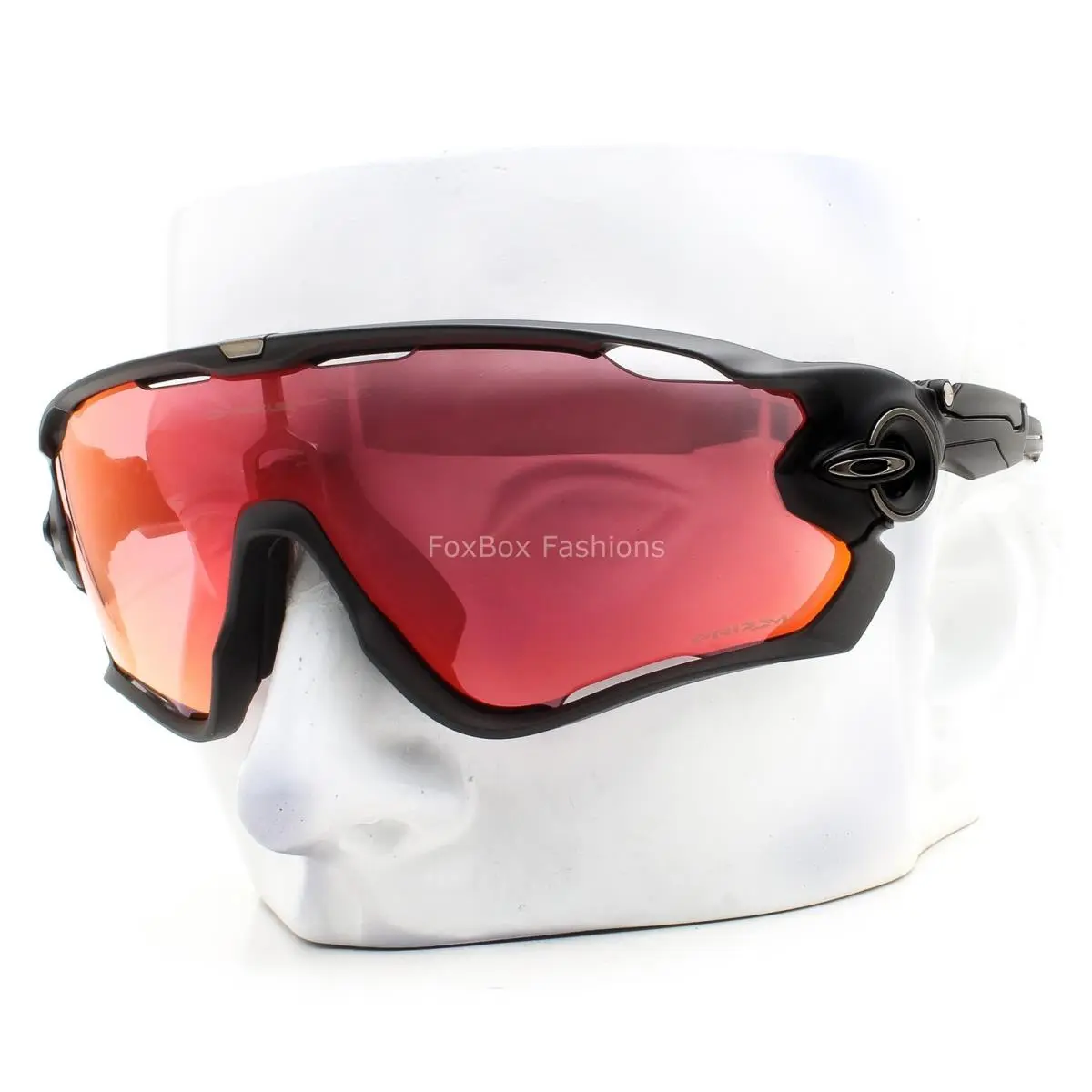 Oakley Jaw Breaker OO9290-4831 Sunglasses Matte Black Prizm Trail Torch W/case