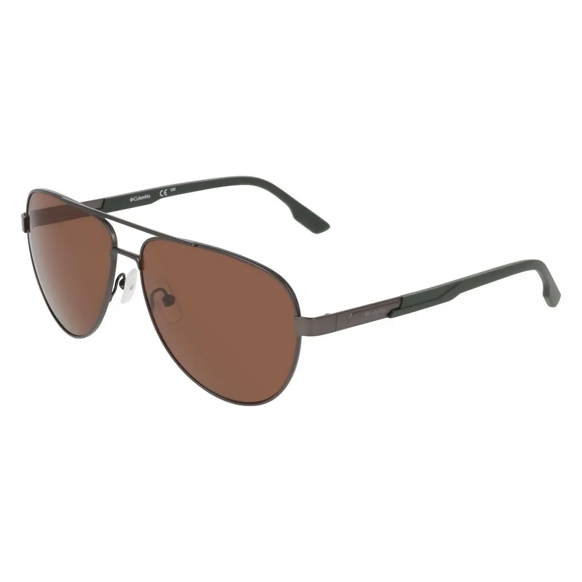 C 131 S Satin Gunmetal 072 Size 62 Sunglasses by Columbia