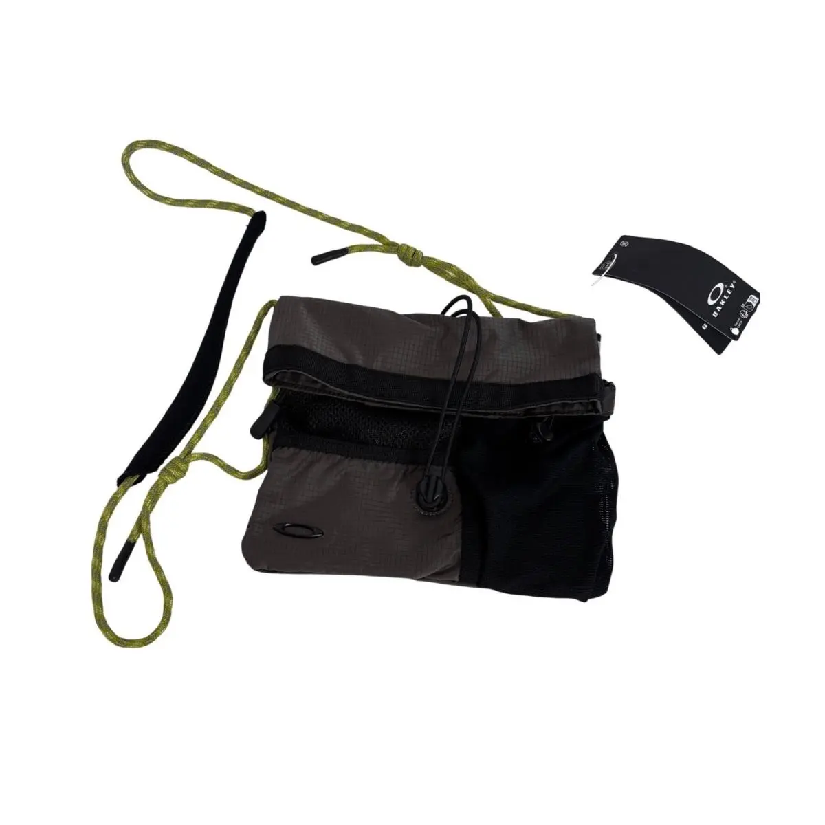 Oakley Reserve Pouch Granite Gray Ripstop Crossbody Bag Outdoors