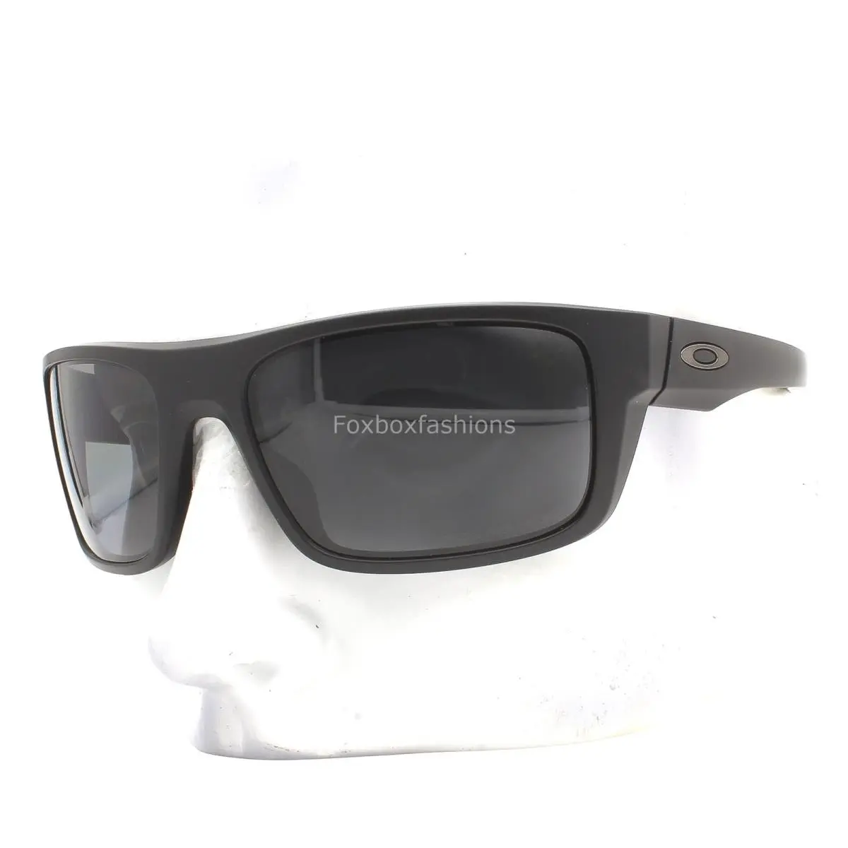 Oakley Drop Point Sunglasses Matte Black Gray Polarized OO9367-1060 with Pouch