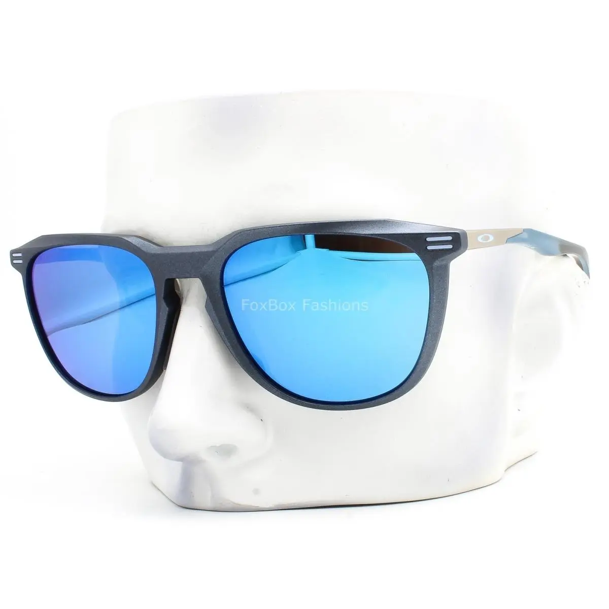 Oakley Thurso OO9286-0754 Sunglasses Blue Steel Prizm Sapphire Mirror W/case