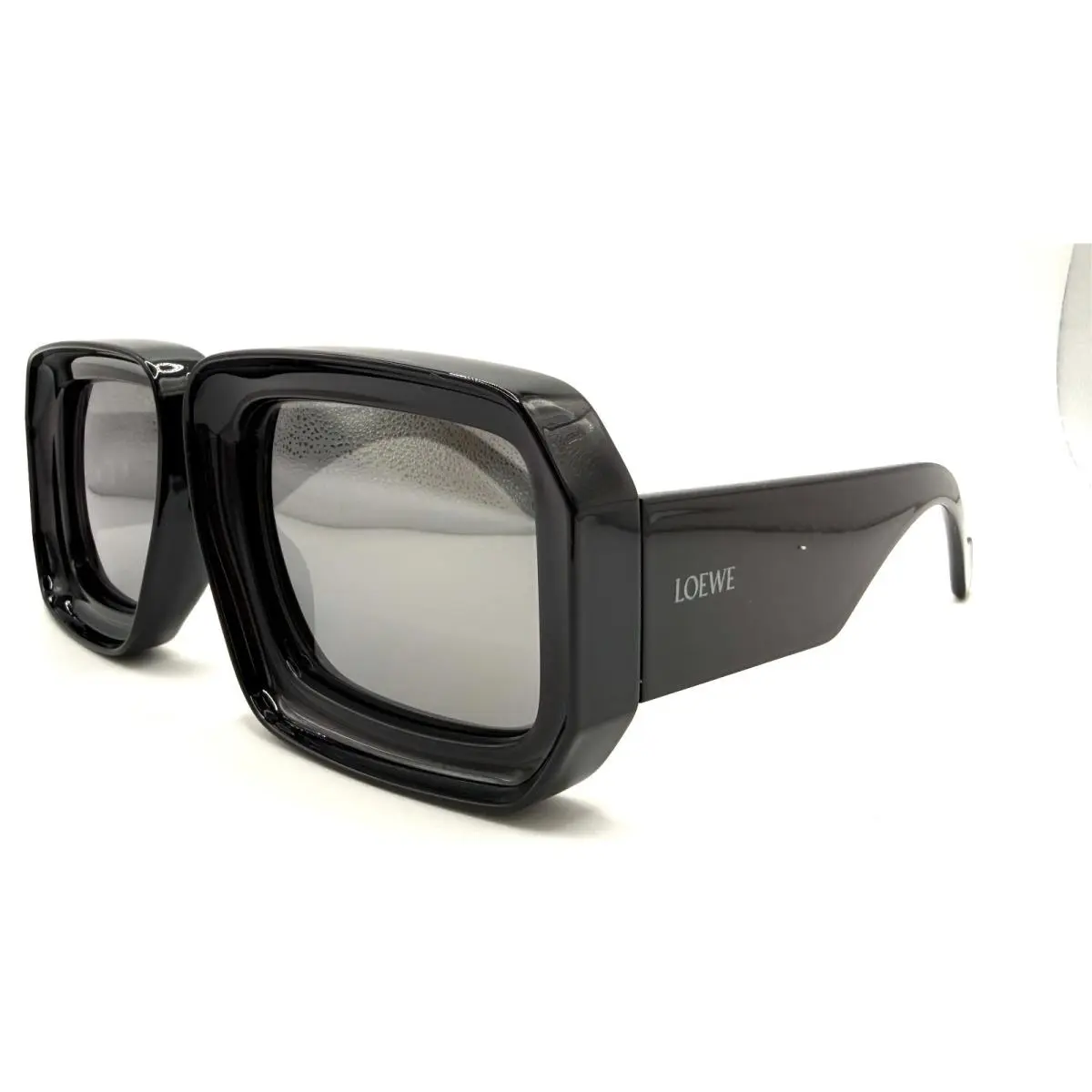 Loewe LW40064U LW 40064U 01C Black /mirror Sunglasses 56-17-145