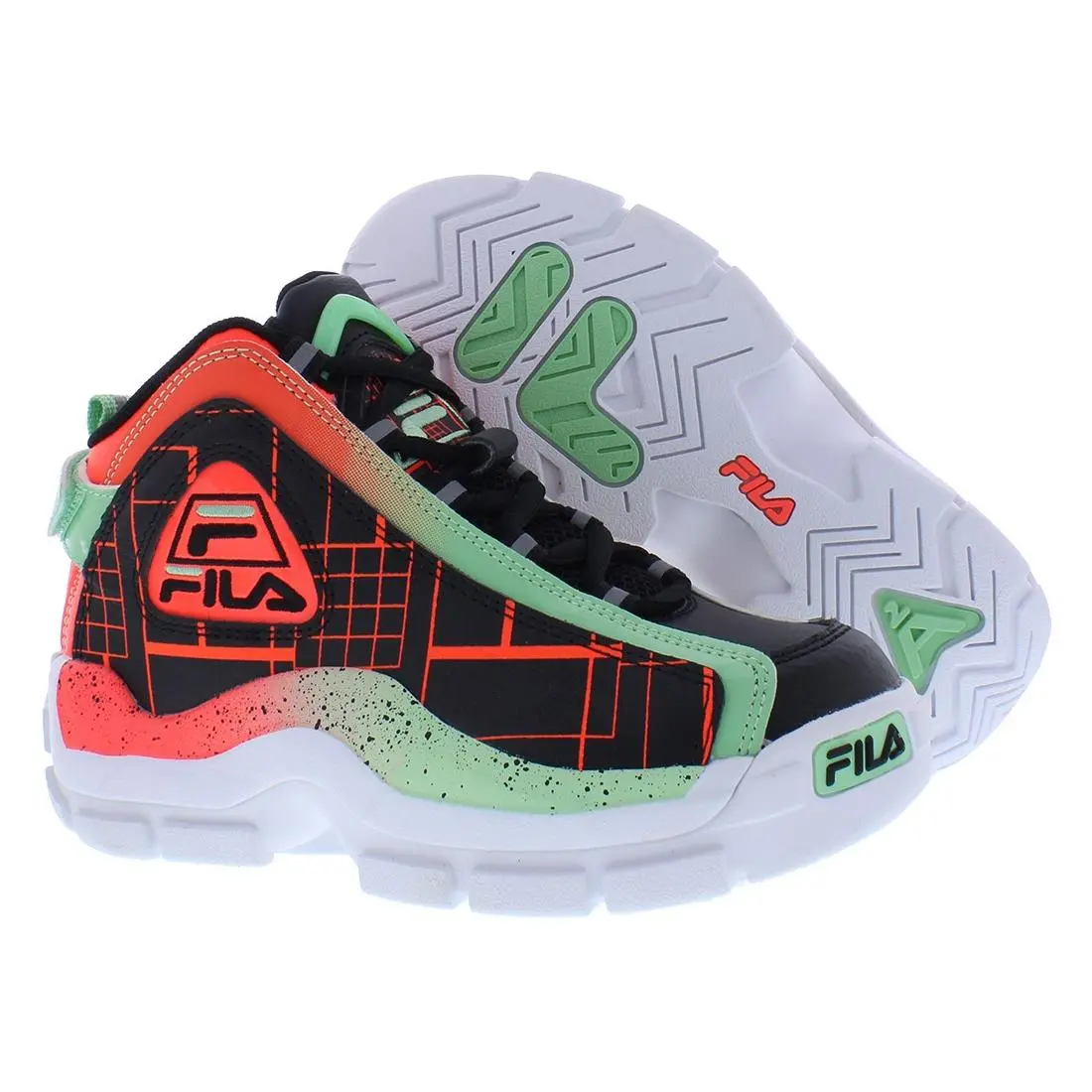 Fila shoes - 3BM01742034 - 3BM01742034 - Black/Green/Red, Main: Multi-Colored 4