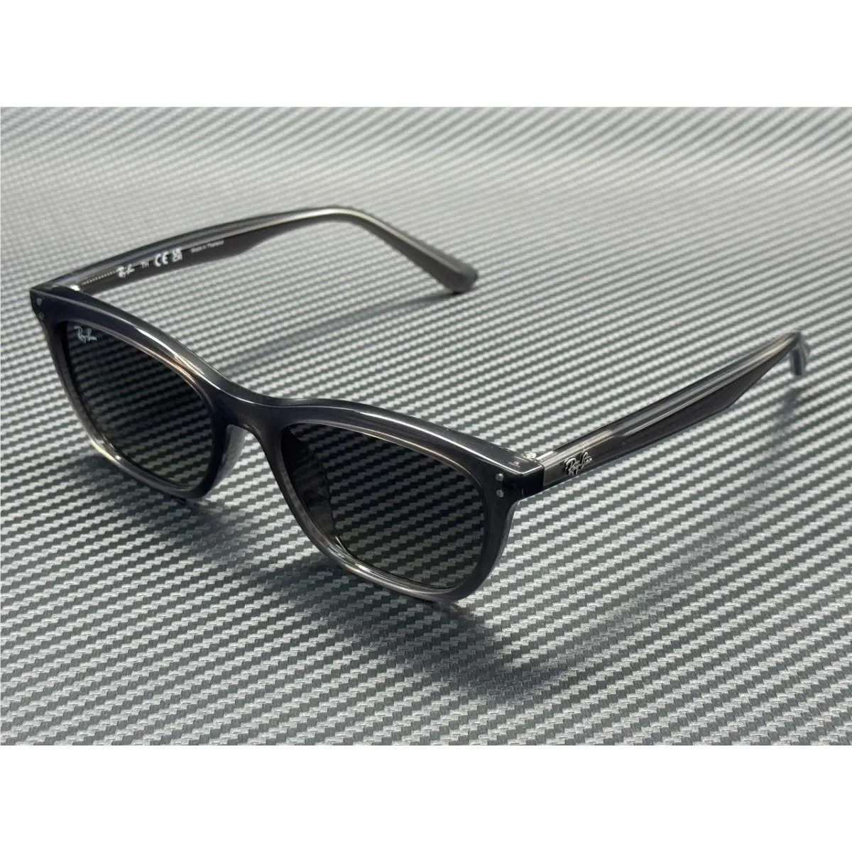 Ray Ban RB4474D 667511 Transparent Grey Gradient Unisex 54 mm Sunglasses