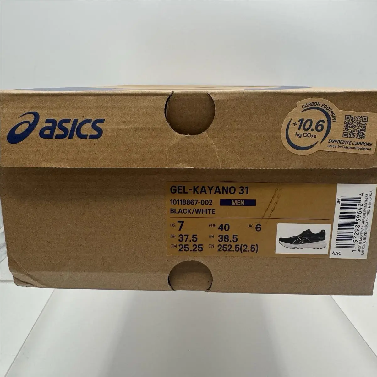 Asics shoes - Asics Gel-Kayano 31 - 1011B868 - Black 7