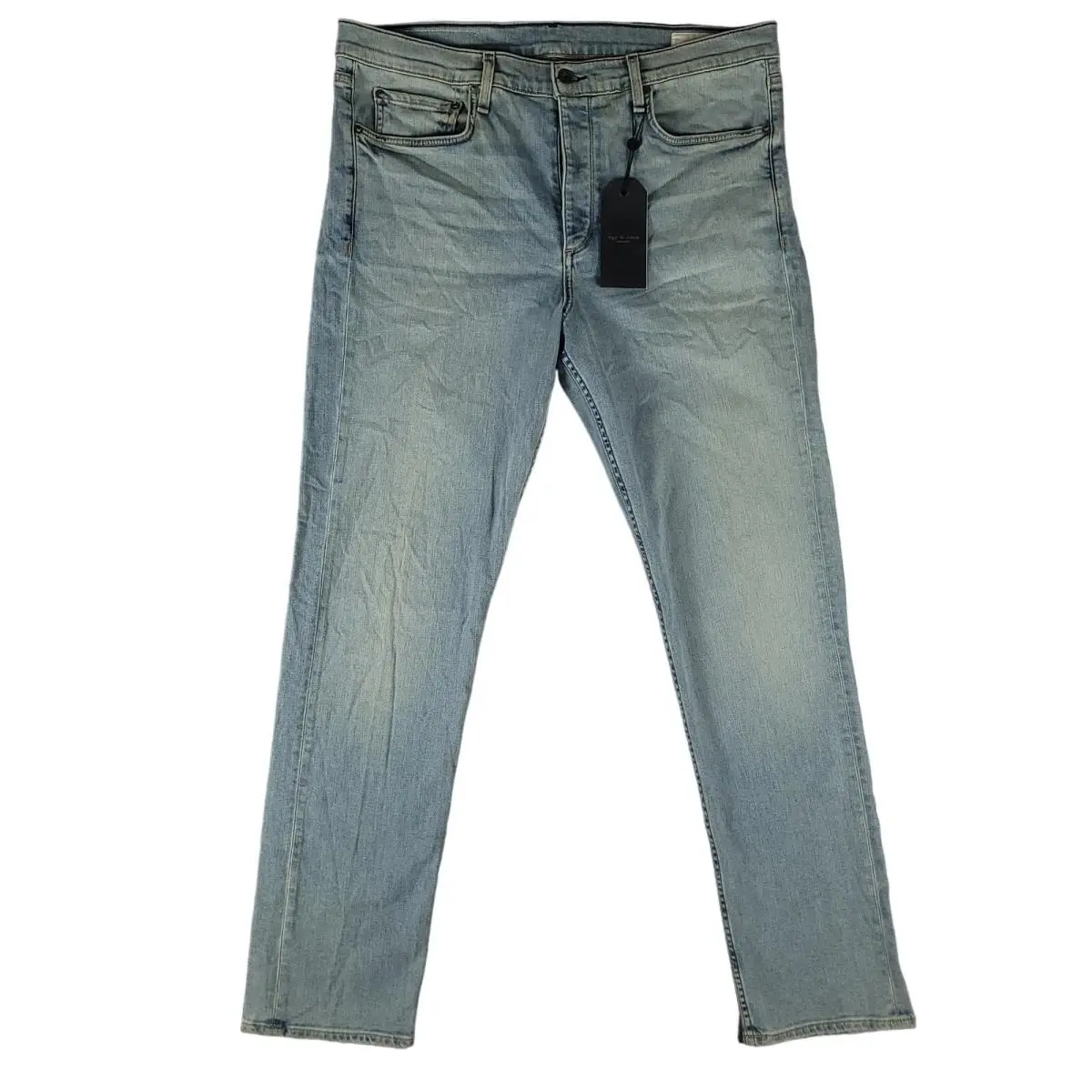 Rag Bone Jeans Mens Sz 36 38 X 32 Fit 3 Classic Todd Straight Leg Button Fly by Rag & Bone