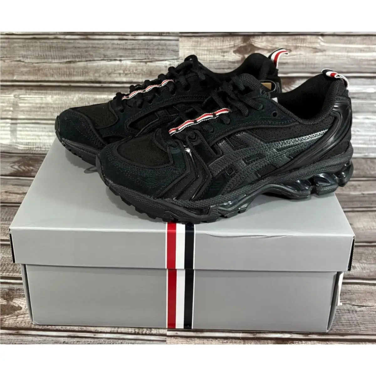 Thom Browne York x Asics Gel Kayano 14 Sz 4.5 Men 6 Women Black