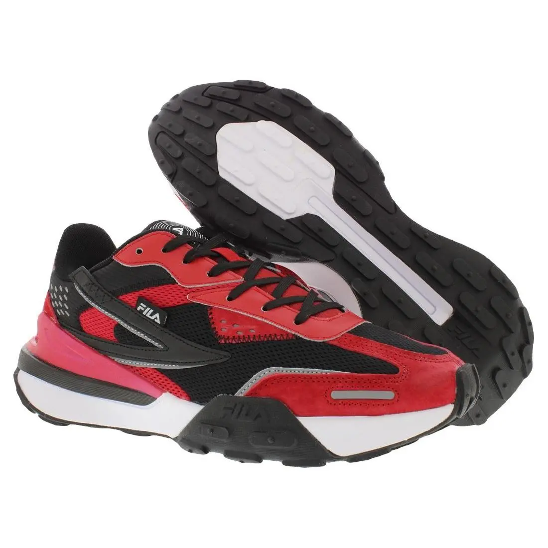Fila Rapidride Mens Shoes Size 10 Color: Red/black/white