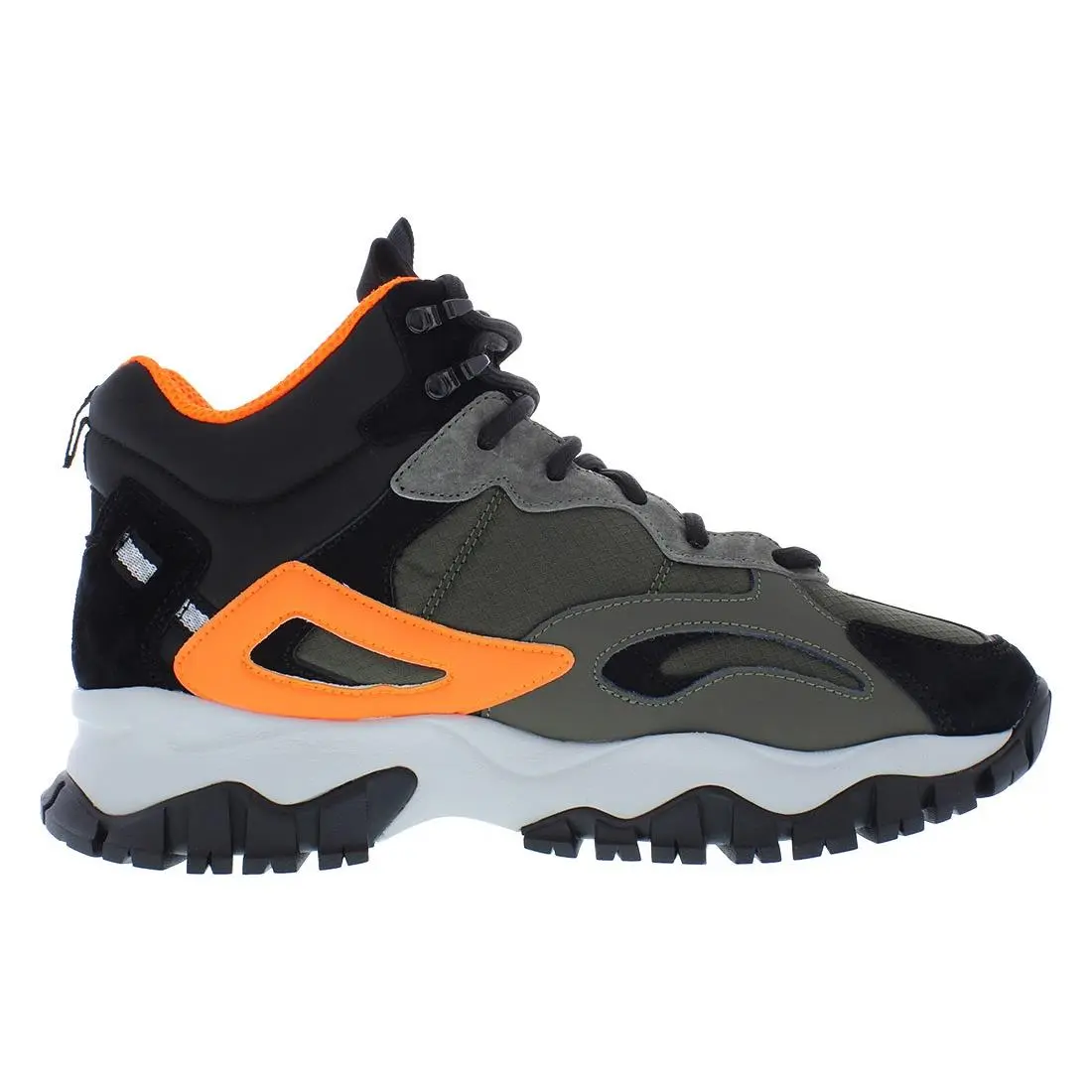 Fila shoes - Olive/Black/Orange, Main: Green (UPC: 633641119789) 1