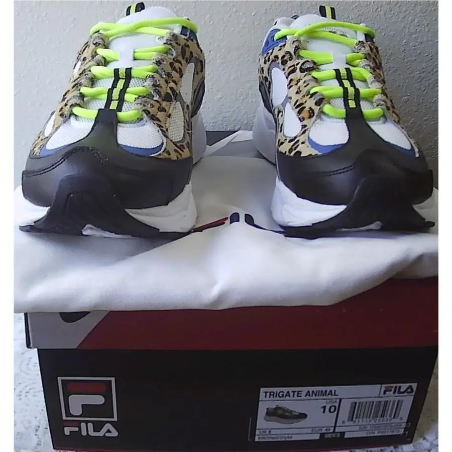 Men s Size 10 Fila Trigate Animal Shoes