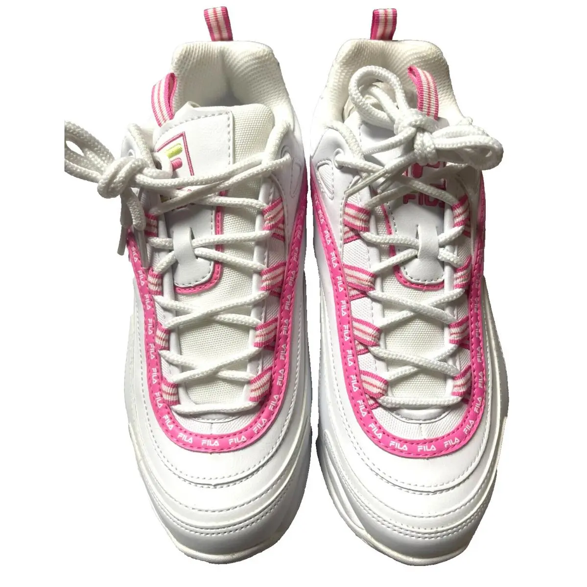 Fila shoes - Pink White (UPC: 723567010458) 1