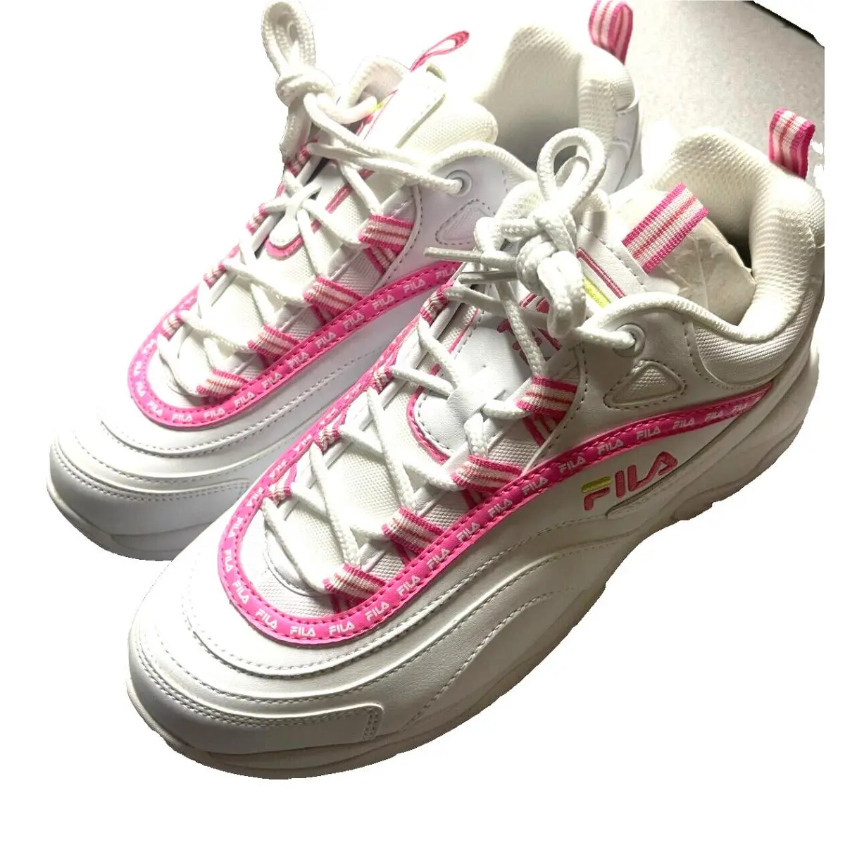Fila shoes - Pink White (UPC: 723567010458) 0