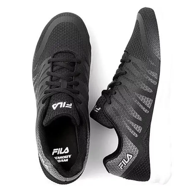 Fila shoes - FILA Memory Fantom 5 - Memory Fantom - Black/Gray/Silver (UPC: 789482221300) 1