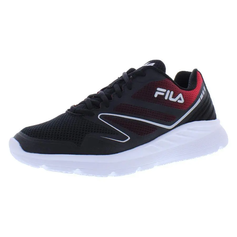 Fila shoes - Black/Red, Main: Black (UPC: 731616741291) 3