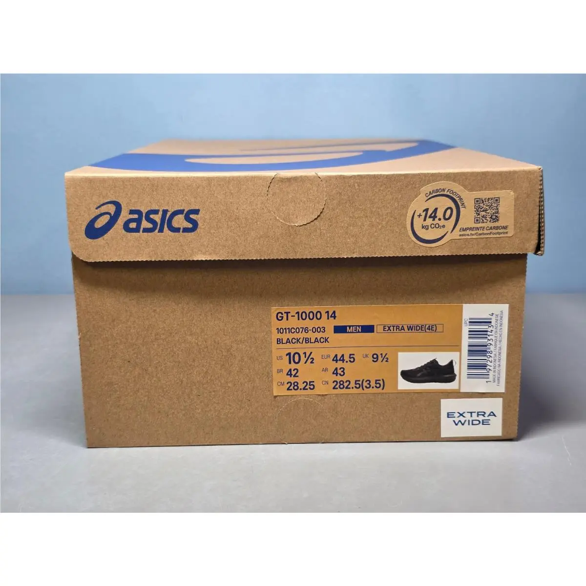 Asics shoes - ASICS GT-1000 4 - GT-1000 14 - Black (UPC: 197298931434) 16