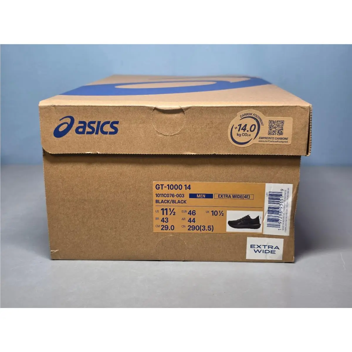 Asics shoes - ASICS GT-1000 4 - GT-1000 14 - Black (UPC: 197298931519) 15