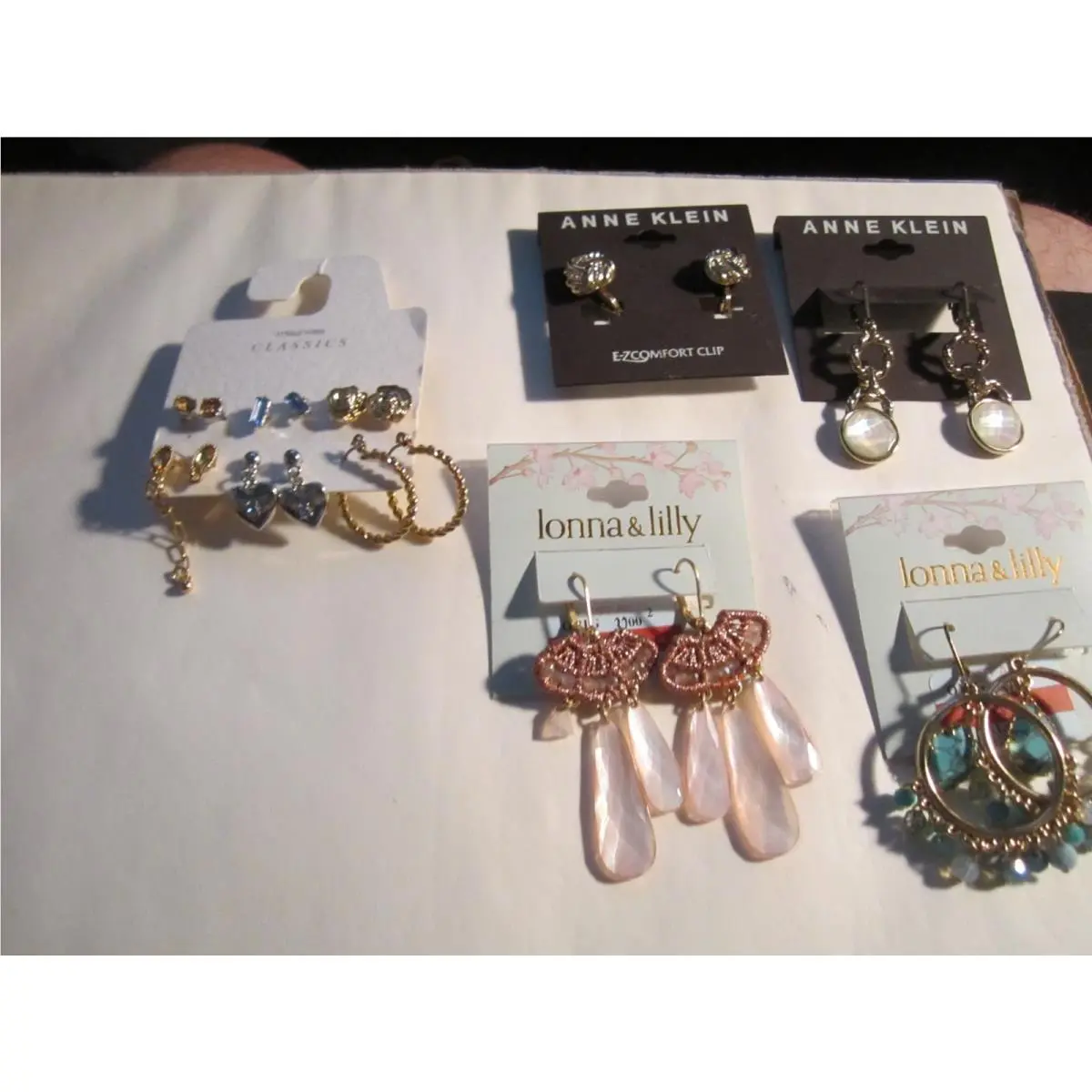 Nos  Earrings 2 Sets Lonna Lilly 2 Sets Maurices Classics OFC20 by Anne Klein