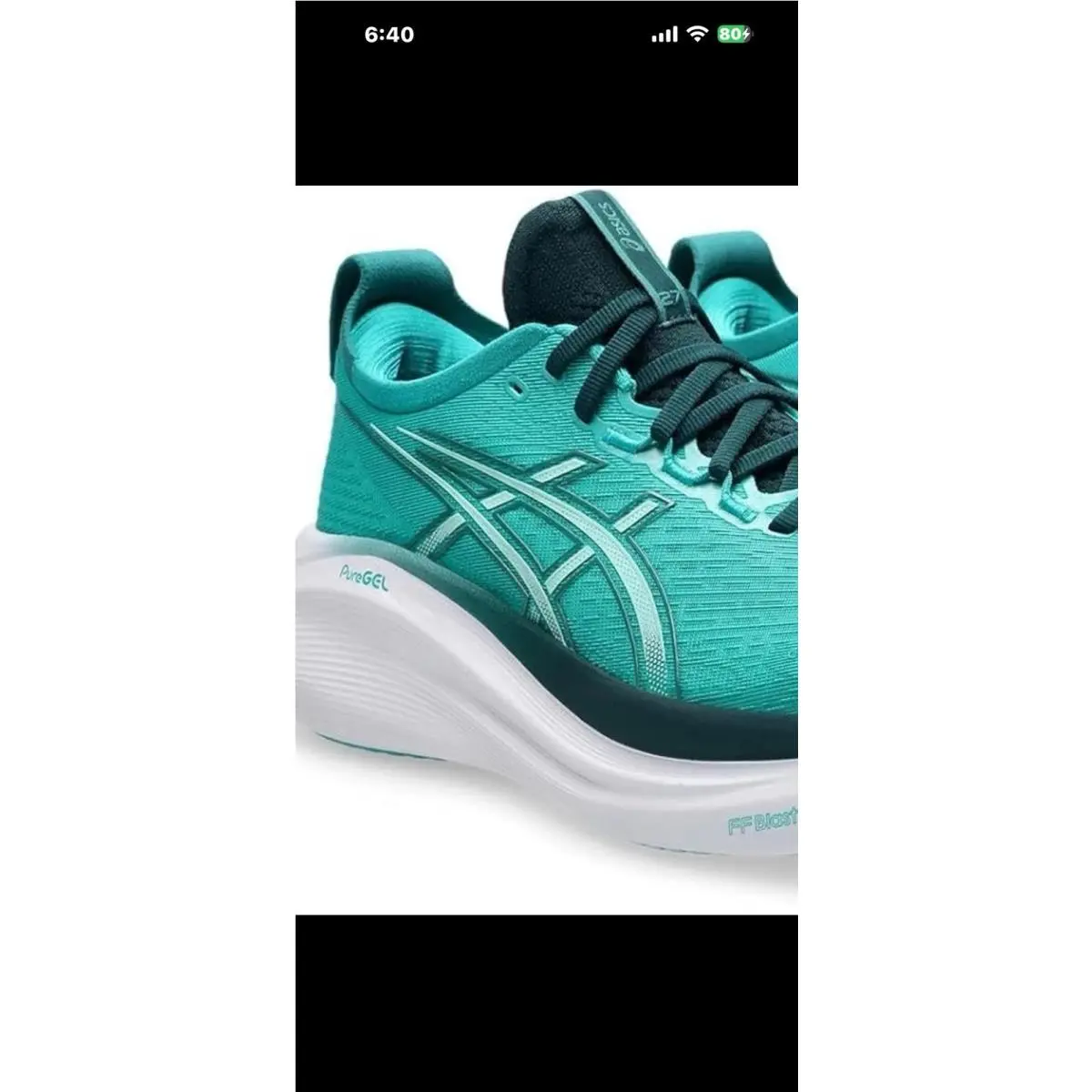 Asics shoes - ASICS GEL-Nimbus - 1011B958-400 - Blue 2