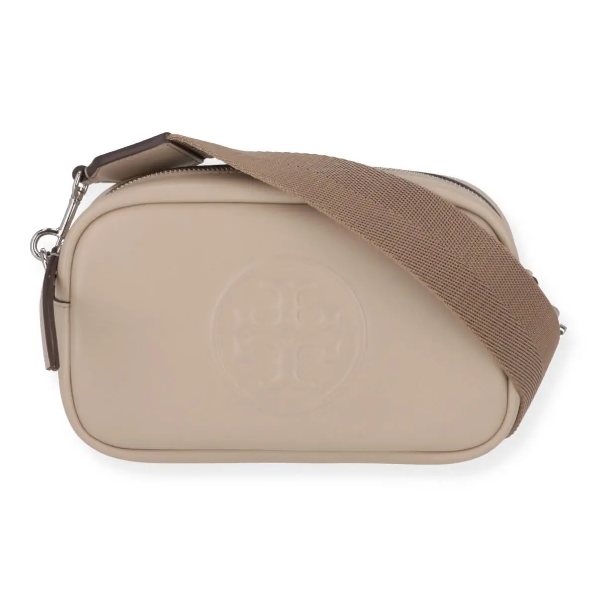Tory Burch Womens Light Grey Crossbody